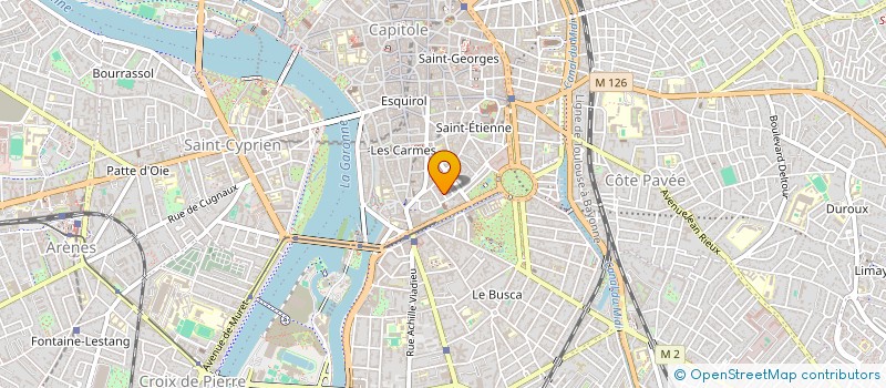 localisation de l'entreprise LBR  TOULOUSE