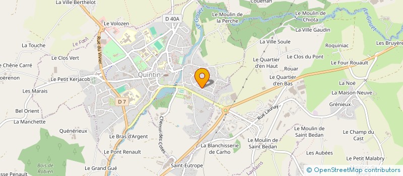 localisation de l'entreprise LBR  SAINT-BRANDAN