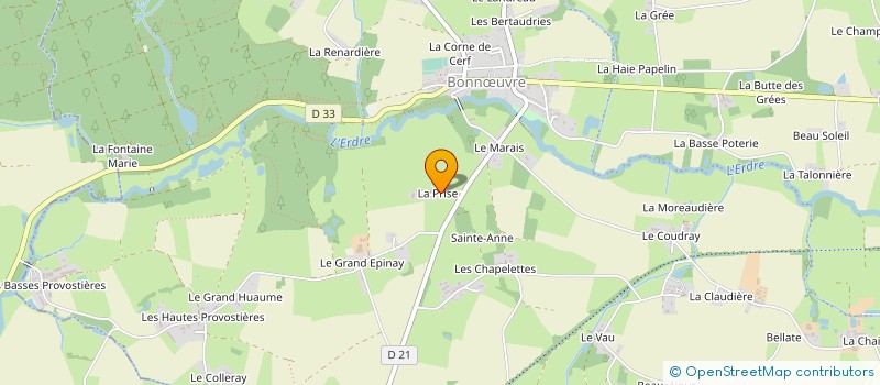 localisation de l'entreprise LBR CONCEPTION à ANGRIE