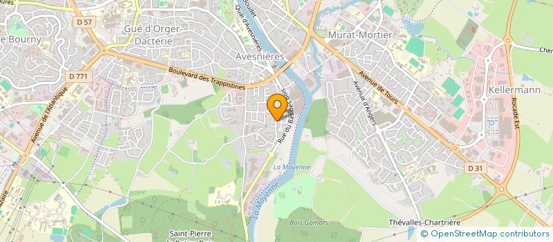 localisation de l'entreprise LBR COURTAGE à LAVAL