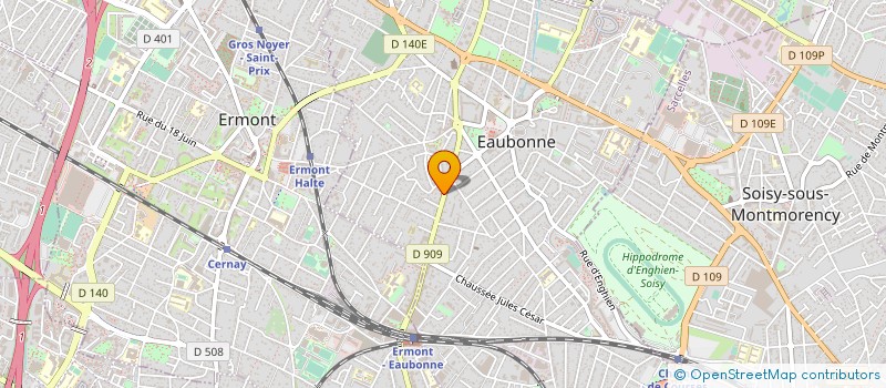 localisation de l'entreprise LBR DISTRIBUTION à EAUBONNE