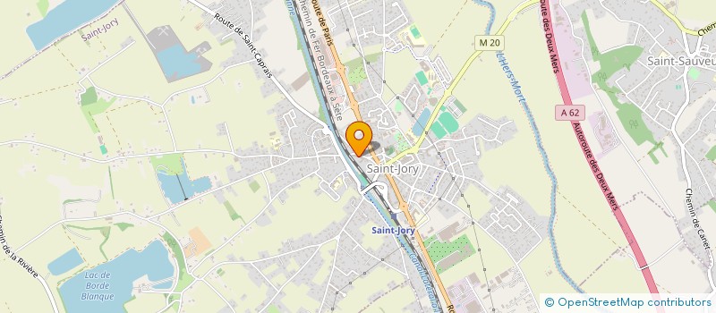 localisation de l'entreprise LBR FRANCE SERVICES  SAINT-JORY