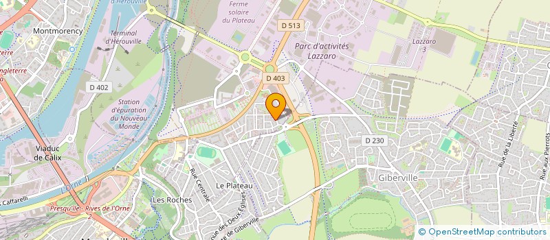 localisation de l'entreprise LBR HOLDING  MATHIEU