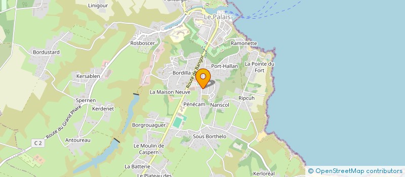 localisation de l'entreprise LBRI à LE PALAIS