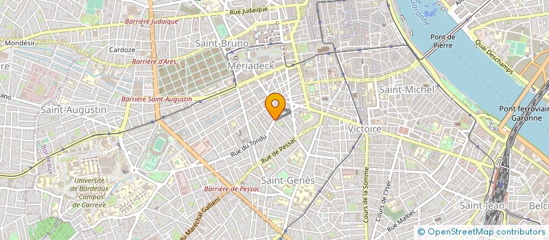 localisation de l'entreprise LBS à BORDEAUX