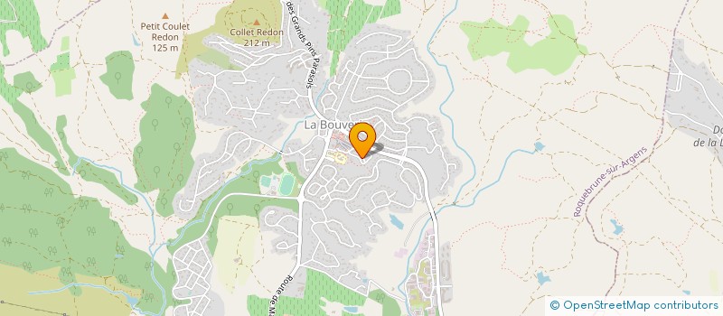 localisation de l'entreprise LBS à ROQUEBRUNE-SUR-ARGENS