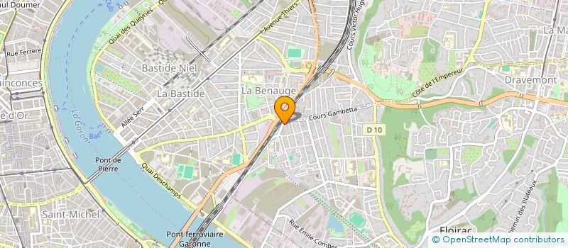 localisation de l'entreprise LBS  FLOIRAC