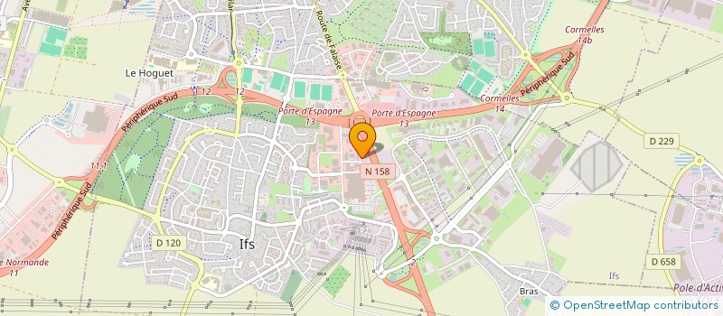 localisation de l'entreprise LBS  IFS