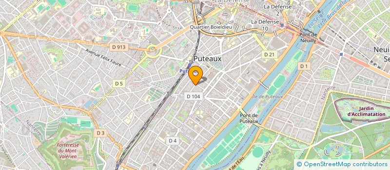 localisation de l'entreprise LBS DISTRIB à PUTEAUX