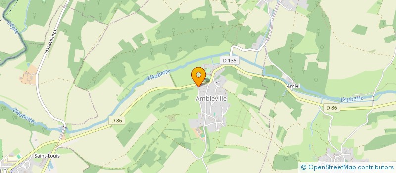 localisation de l'entreprise LBS IMMO  AMBLEVILLE