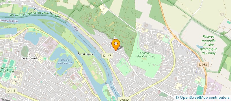 localisation de l'entreprise LBS MEDIAGORA CONSEIL  LIMAY