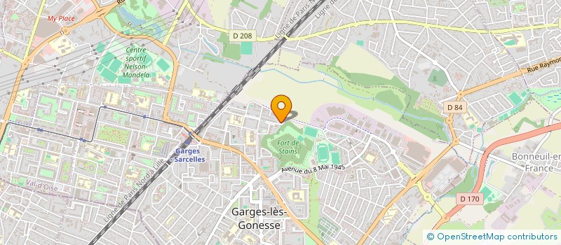 localisation de l'entreprise LBS SERVICES à GARGES-LES-GONESSE