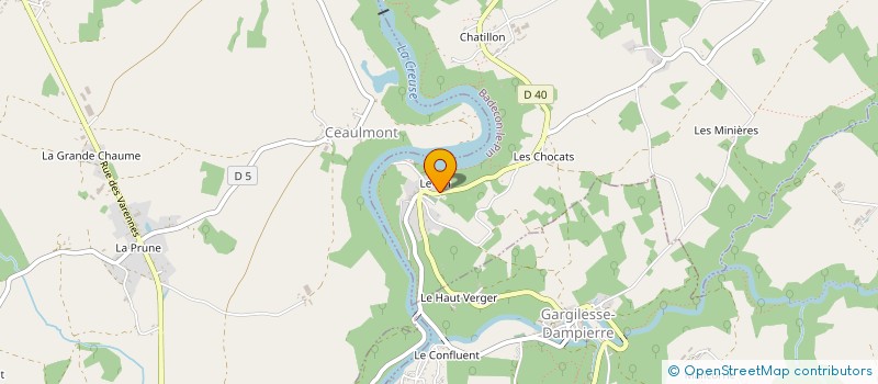 localisation de l'entreprise LBS SOLUTIONS  BADECON-LE-PIN