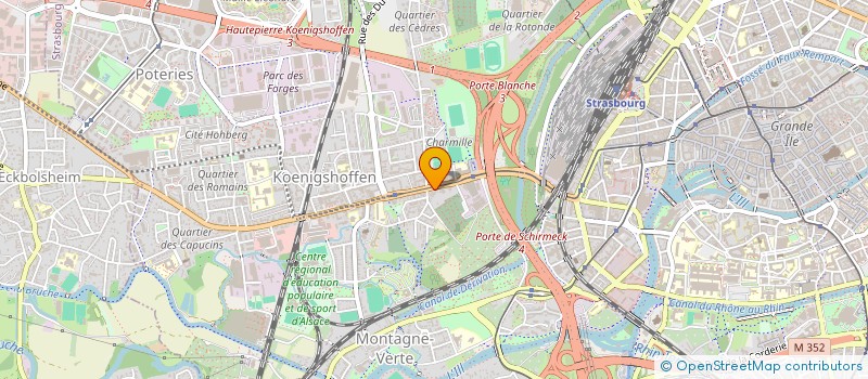 localisation de l'entreprise LBSB à STRASBOURG