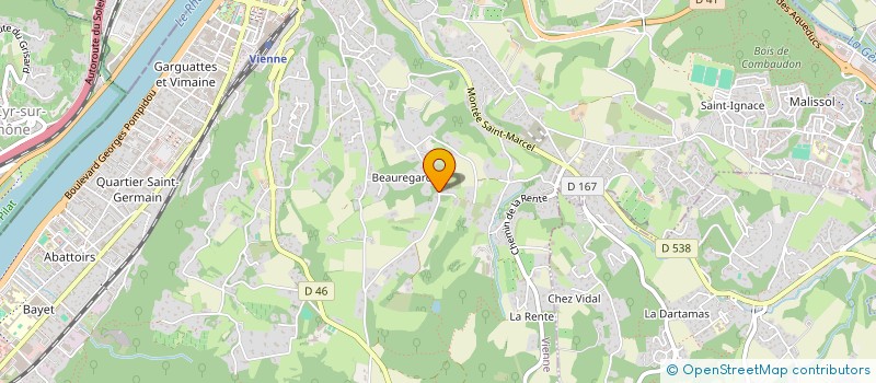 localisation de l'entreprise LBSCO  VIENNE