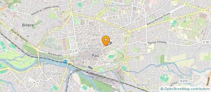 localisation de l'entreprise LBSM SARL à PAU