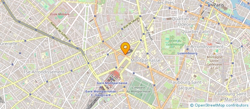 localisation de l'entreprise LBT  PARIS