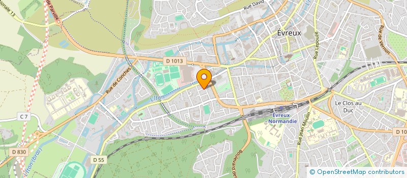 localisation de l'entreprise LBT  EVREUX