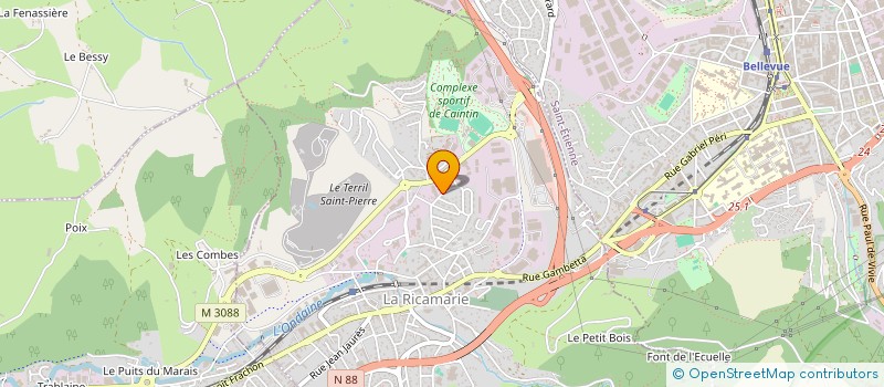 localisation de l'entreprise LBT AUTOMOBILE  VILLARS