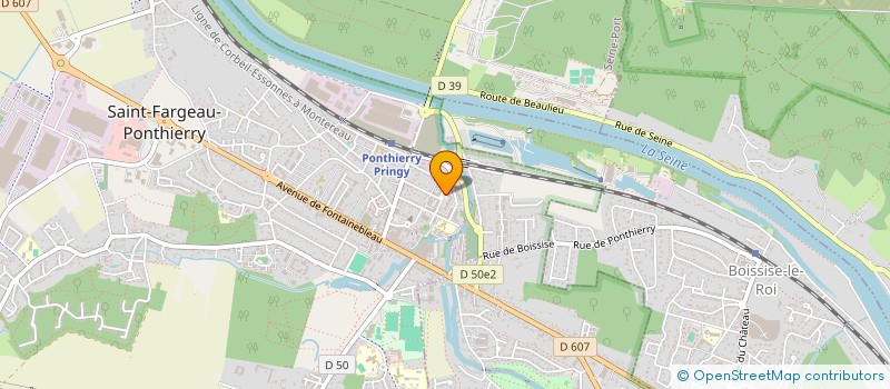 localisation de l'entreprise LBT CONSULTING à SAINT-FARGEAU-PONTHIERRY