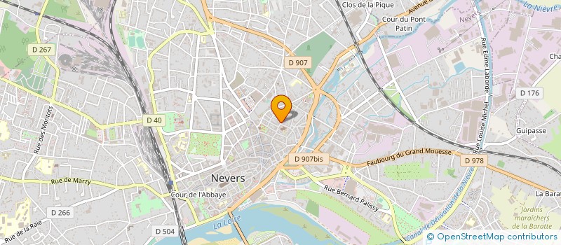 localisation de l'entreprise LBT I à NEVERS
