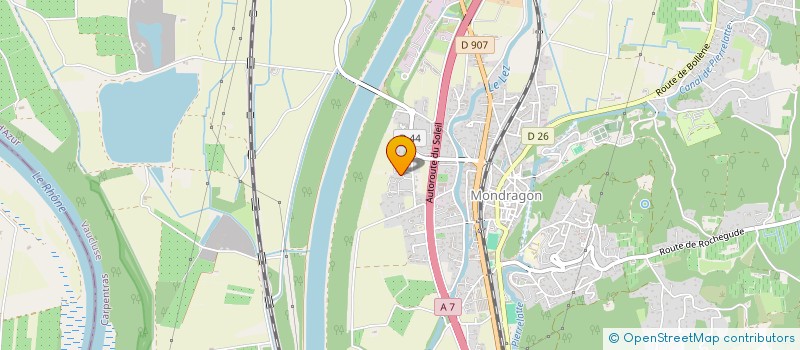 localisation de l'entreprise LBTP TOUS TRAVAUX à MONDRAGON