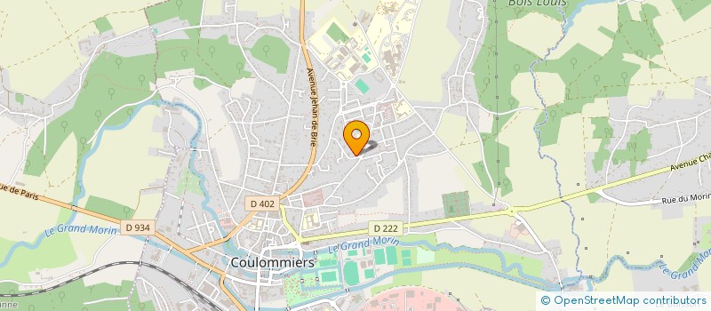 localisation de l'entreprise LBTP77 à COULOMMIERS