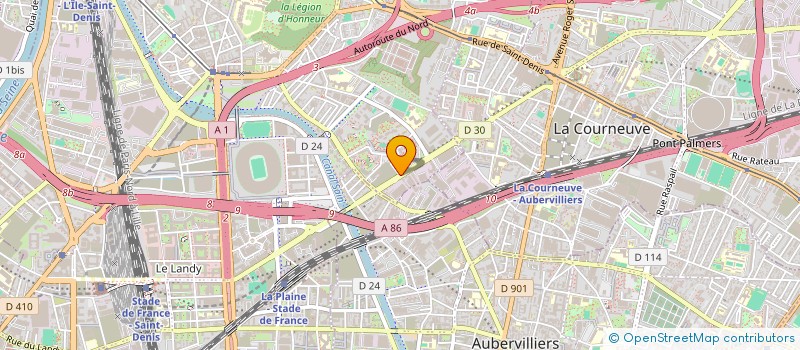 localisation de l'entreprise LBV INVEST à SAINT-DENIS