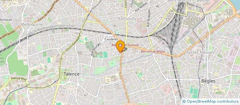 localisation de l'entreprise LBV VINS ET CONSEIL à BORDEAUX