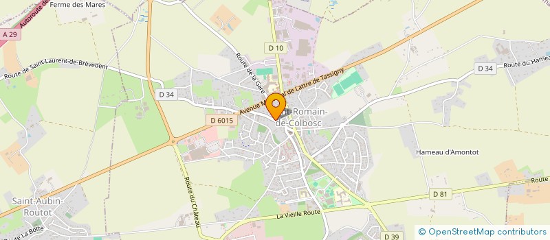 localisation de l'entreprise LBVB à SAINT-ROMAIN-DE-COLBOSC