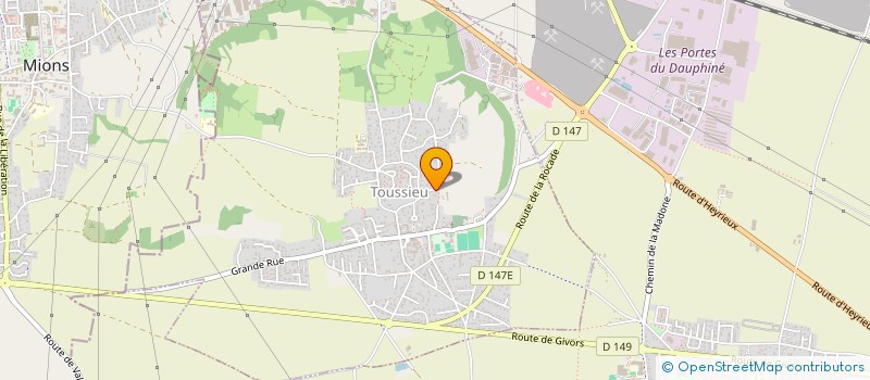 localisation de l'entreprise LBY IMMO  TOUSSIEU