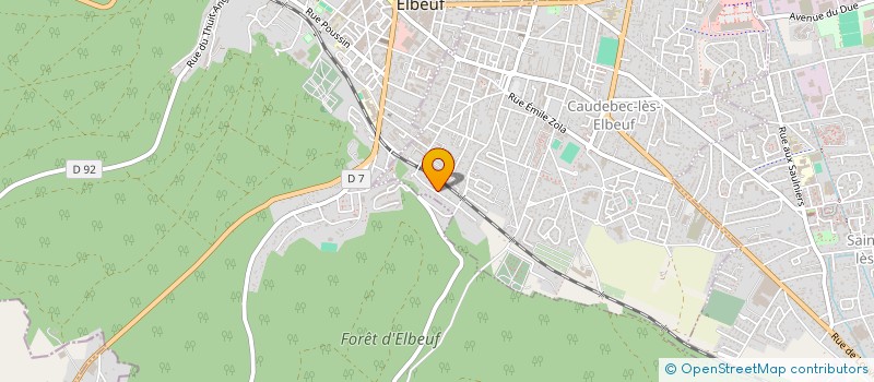 localisation de l'entreprise LBYLK  CAUDEBEC-LES-ELBEUF