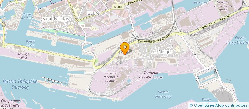 localisation de l'entreprise LBZ MOBILITY  LE HAVRE