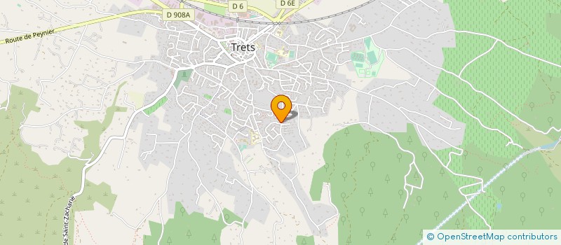 localisation de l'entreprise LC à TRETS