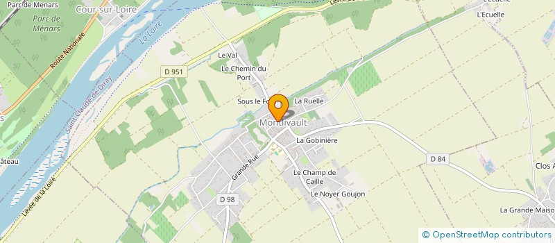 localisation de l'entreprise LC  MONTLIVAULT