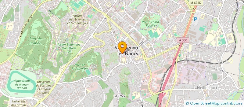 localisation de l'entreprise LC  VANDUVRE-LES-NANCY