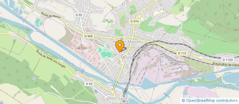 localisation de l'entreprise LC 54  NEUVES-MAISONS