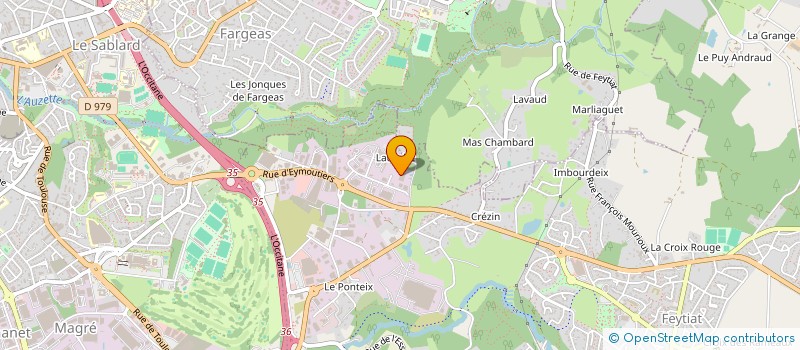 localisation de l'entreprise LC 87220 à FEYTIAT