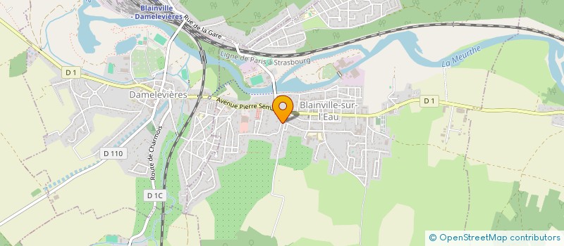 localisation de l'entreprise LC  BLAINVILLE-SUR-L'EAU