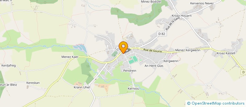 localisation de l'entreprise LC  SPEZET