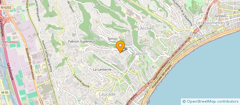 localisation de l'entreprise LC à NICE