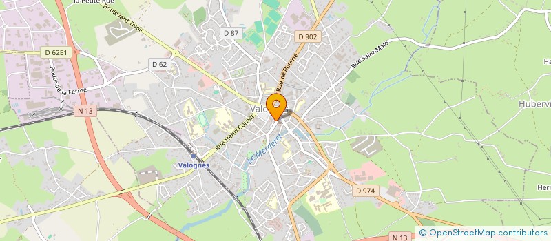 localisation de l'entreprise LC  VALOGNES