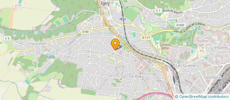 localisation de l'entreprise LC ACHATS à VILLEBON-SUR-YVETTE