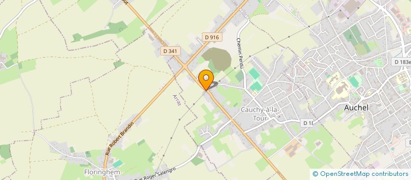 localisation de l'entreprise LC AGENCEMENT  CAUCHY-A-LA-TOUR