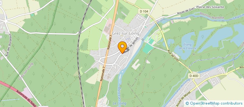 localisation de l'entreprise LC'AIR  GREZ-SUR-LOING