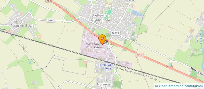 localisation de l'entreprise LC.ASCLEPIOS-SANTE  THUE ET MUE