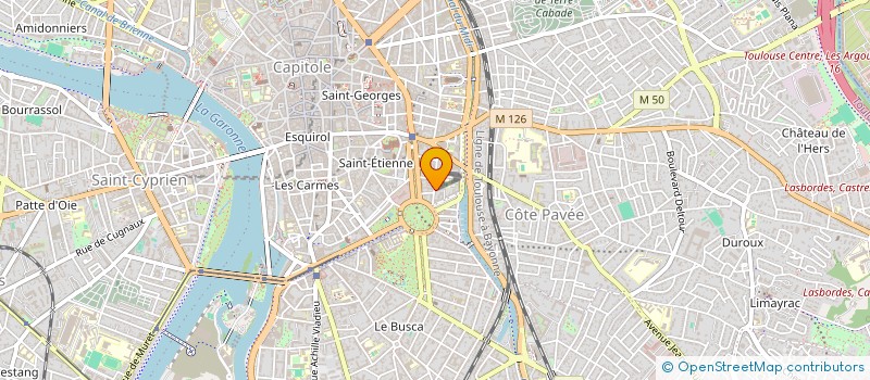 localisation de l'entreprise LC ASSOCIATE à TOULOUSE