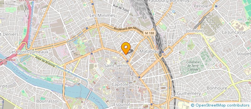 localisation de l'entreprise LC ASSOCIES  TOULOUSE