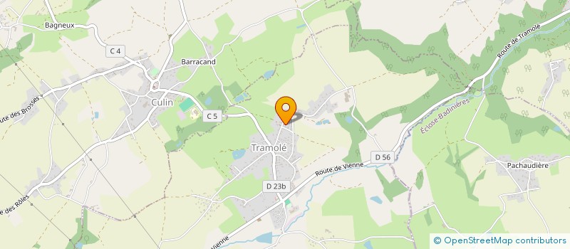 localisation de l'entreprise LC ATELIER METAL CONCEPT  TRAMOLE