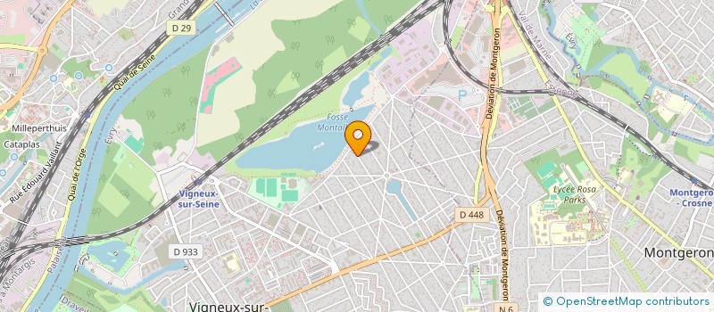localisation de l'entreprise LC AUTO à VIGNEUX-SUR-SEINE